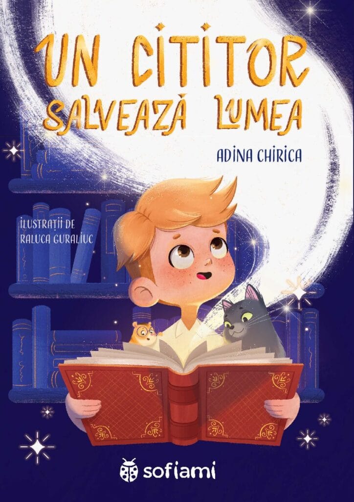 Un cititor salvează lumea — coperta
